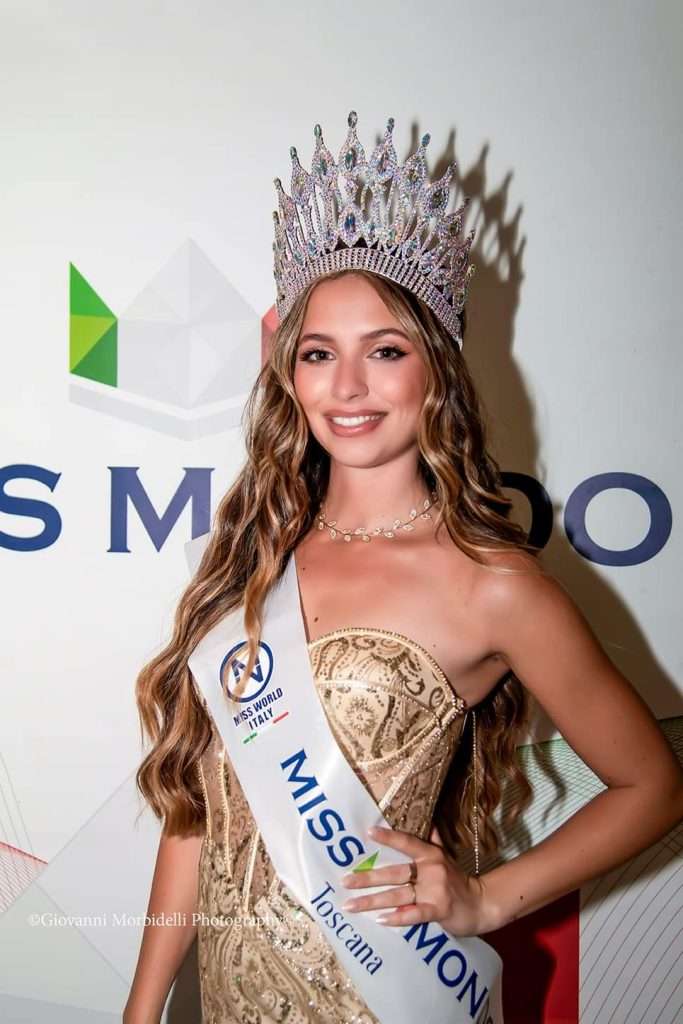 serena sestini miss mondo toscana