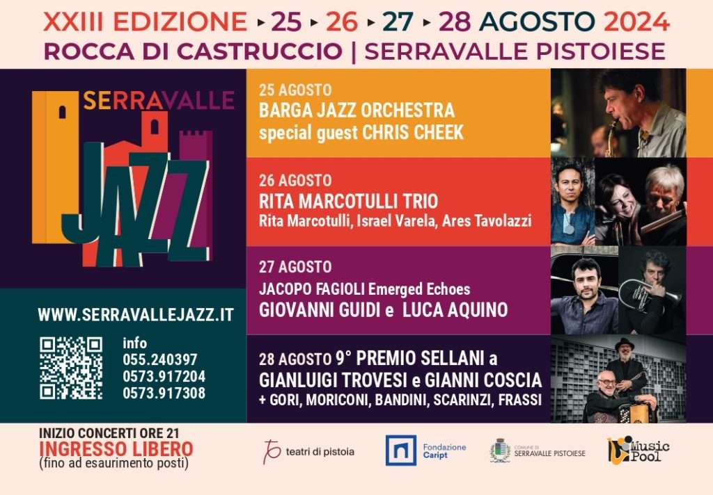 Barga Jazz Orchestra apre la  XXIII edizione di Serravalle Jazz