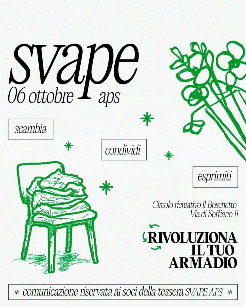 Svape party: scambia condividi ed esprimiti