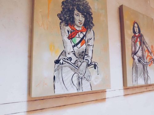 “Peace & Care” è la mostra promossa da Fondazione Valore Lavoro, CGIL Toscana, FILCAMS Cgil Toscana e SPI Cgil Toscana che è stata inaugurata mercoledì 5 marzo (con musiche di Letizia Fuochi) e sarà visitabile fino al 25 aprile a Firenze presso il Semiottagono delle Murate in piazza Madonna della Neve (ingresso libero dal lunedì al venerdì ore 9-13 e 14-16.