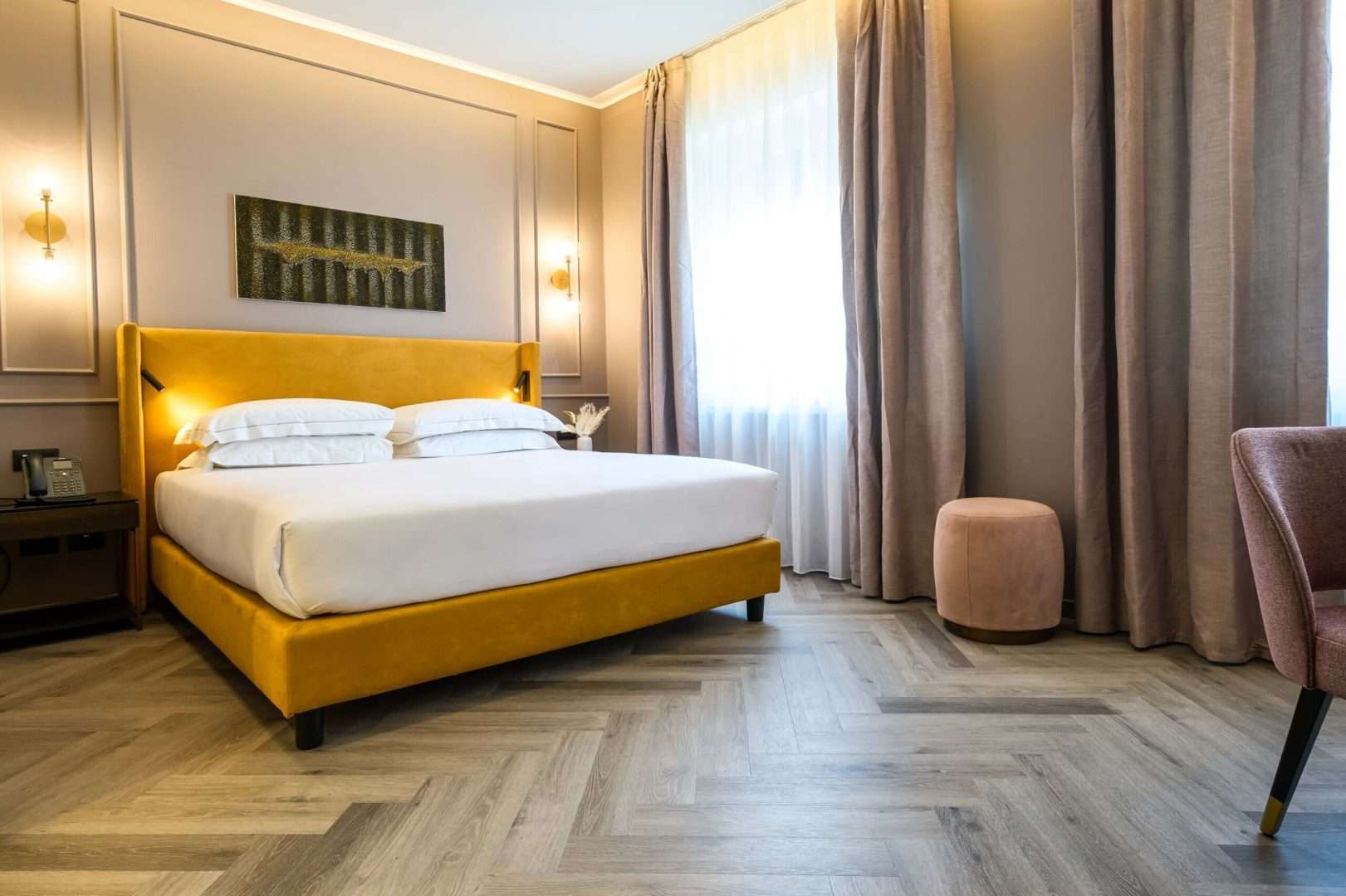 luce camere hotel viminale lumis