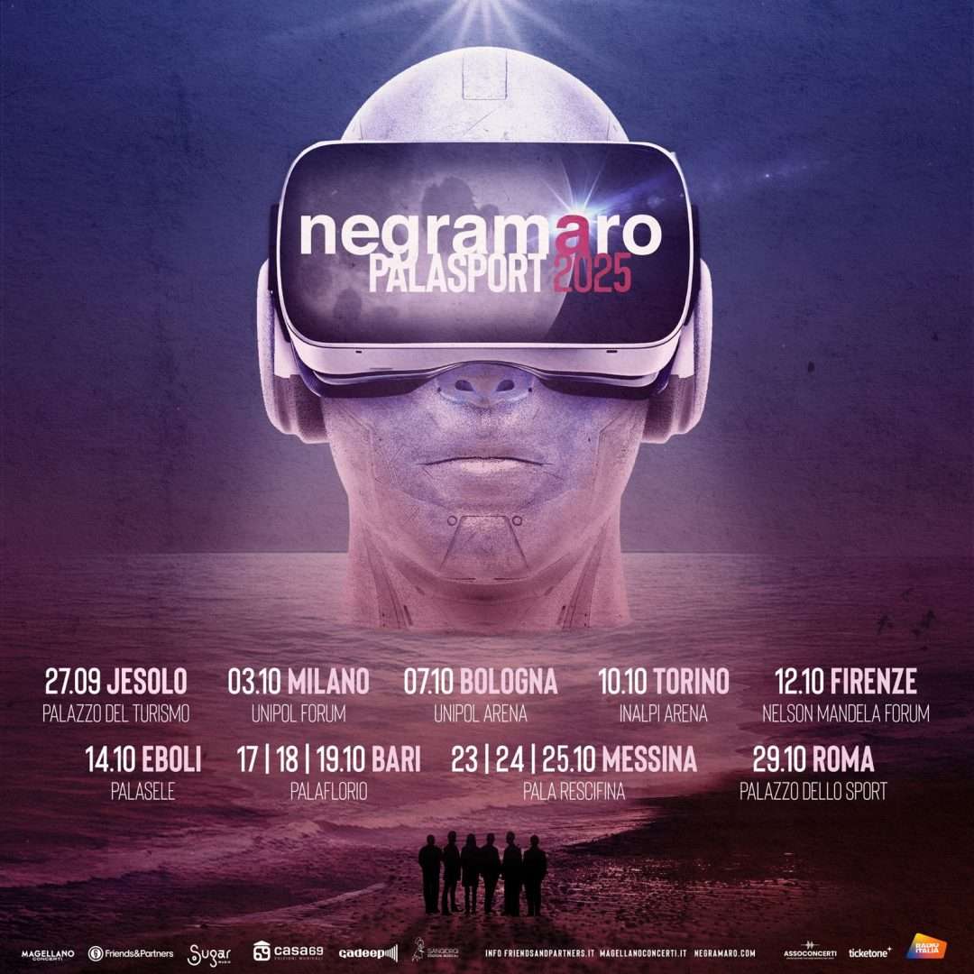 Negramaro Nelson Mandela Forum 12 ottobre 2025