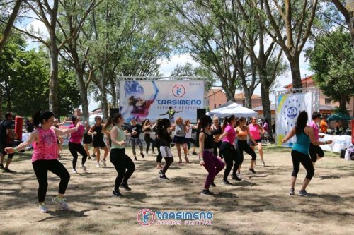 Trasimeno Fitness Festival, alla sua undicesima edizione, si conferma un appuntamento centrale fra gli eventi che si svolgono annualmente a Castiglione del Lago. Si tratta di un progetto che unisce sport, benessere e inclusione, ideato e organizzato da Diego Fossati con il supporto tecnico e artistico di MSP Italia in particolare comitato Umbria. 