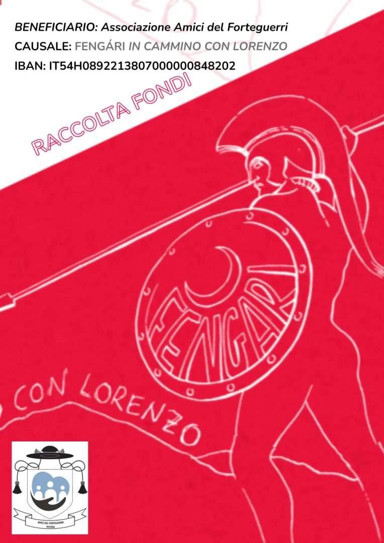 Fengári in cammino con Lorenzo