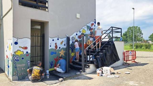 Coloriamo il Murales