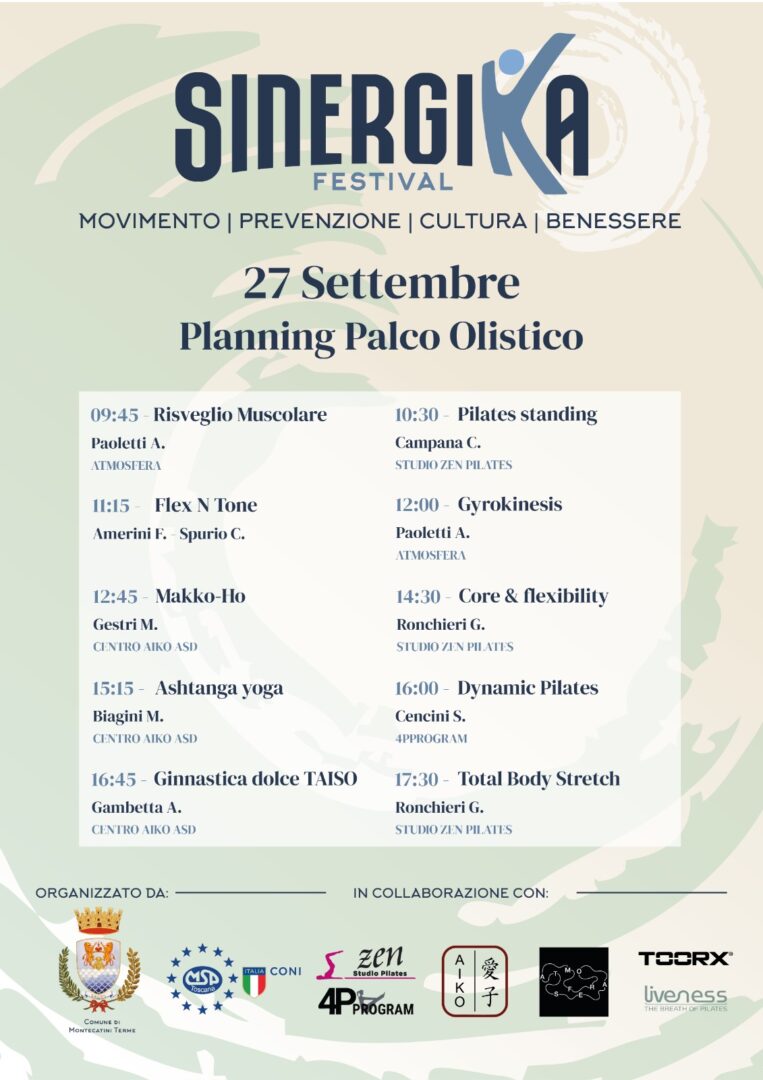 SinergiKa Festival: un nuovo progetto dedicato al benessere per Montecatini Terme